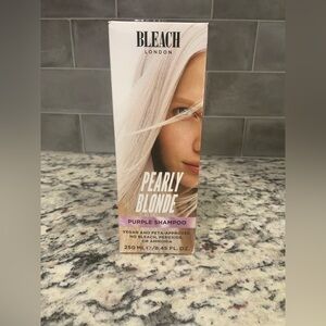 Bleach London Pearly Blonde Purple Shampoo- BNIB